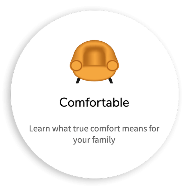 Learn what true comfort means for your family
