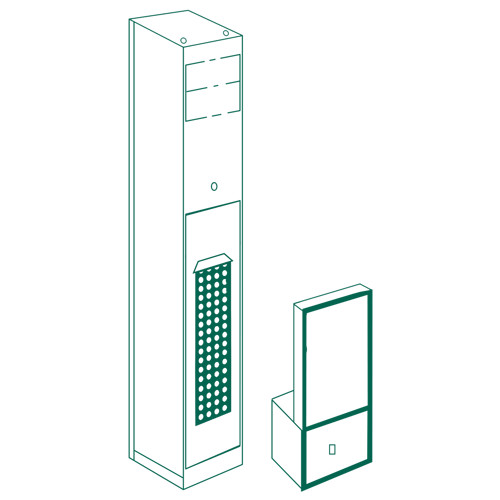 DimensionalDrawing_SM_Vertical-Isometric-View_GREEN