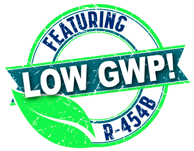 Low GWP Stamp: Featuring R-454B