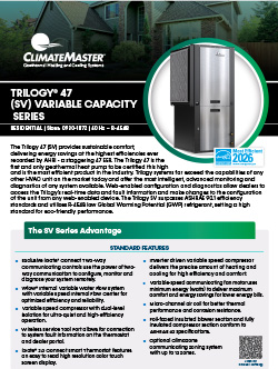 Trilogy 47® Variable Capacity Series | SV