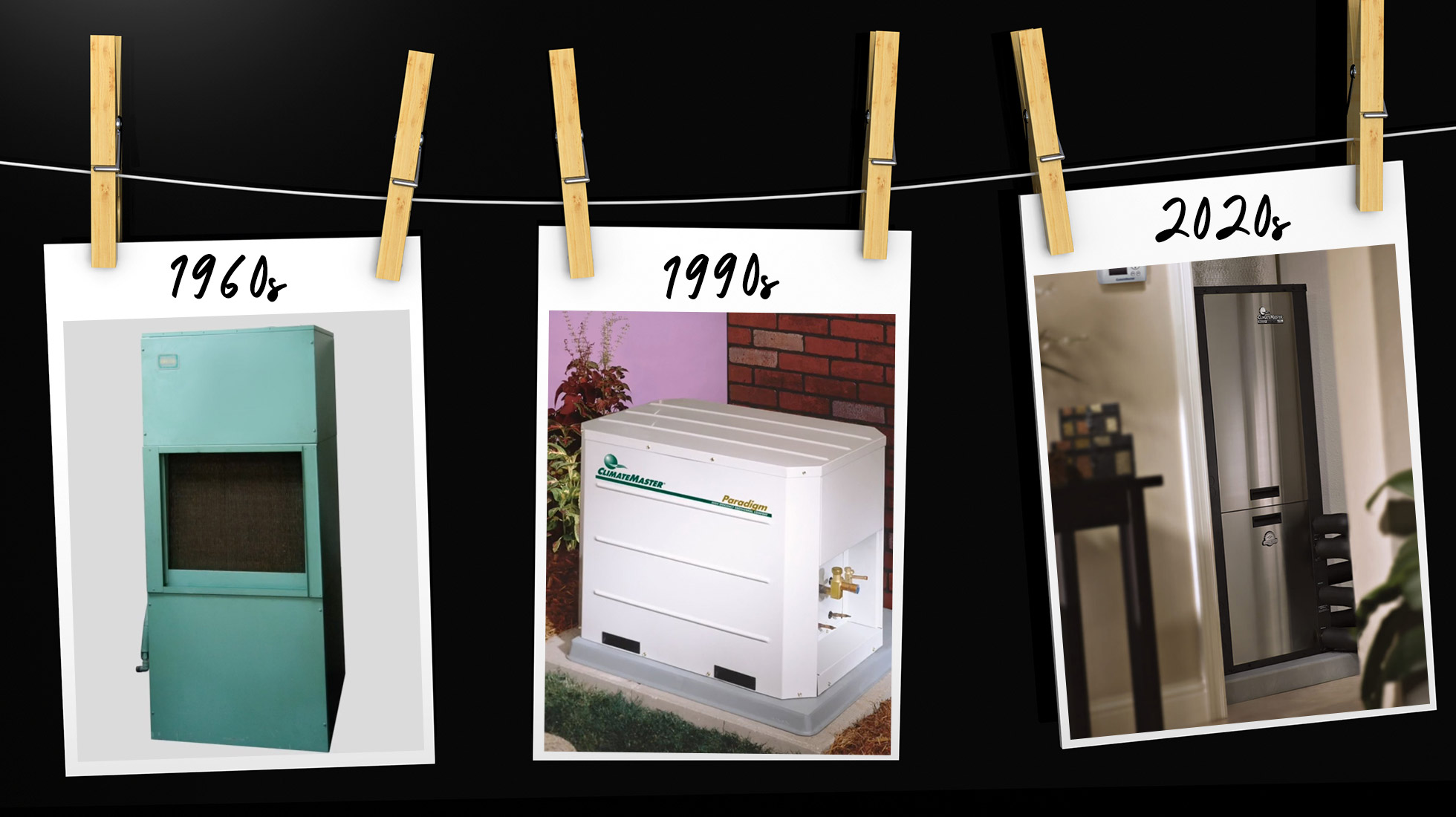 ClimateMaster heat pump history pictures