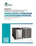 97B0178N01: SJ/SP Installation, Maintenance and Operation Manual COVER