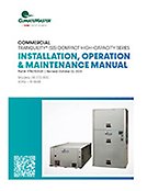 97B0158N01: SM Installation, Maintenance and Operation Manual