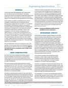 SW Engineering Specifications