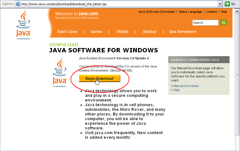 Java install step 3